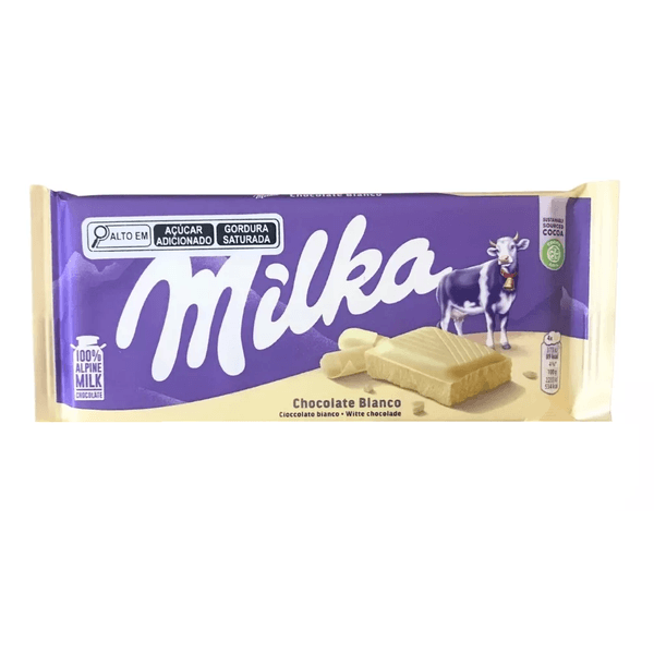 Milka White Chocolate 100g