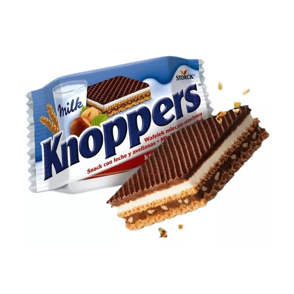 Wafer Knoppers De Choc e Avela 25g