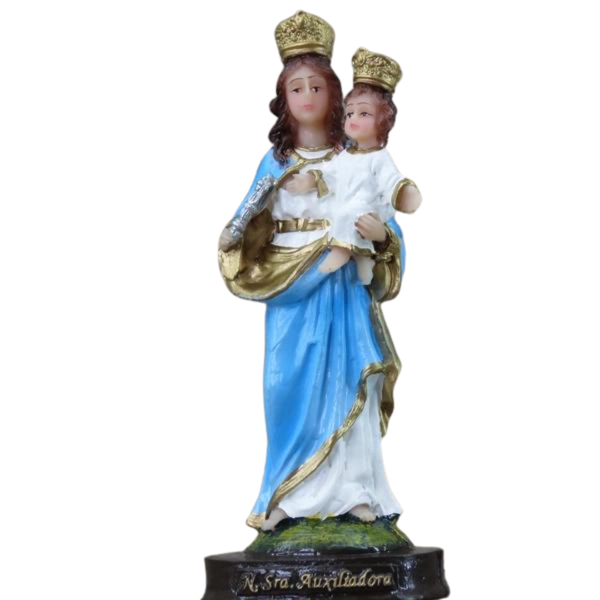 Imagem Resina - Nossa Senhora Auxiliadora 15 cm