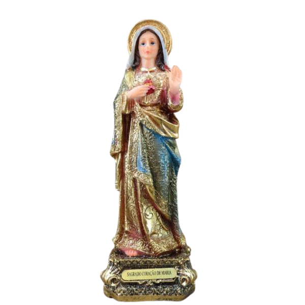 Imagem Resina - Imaculado Coração Maria 21,5 cm 