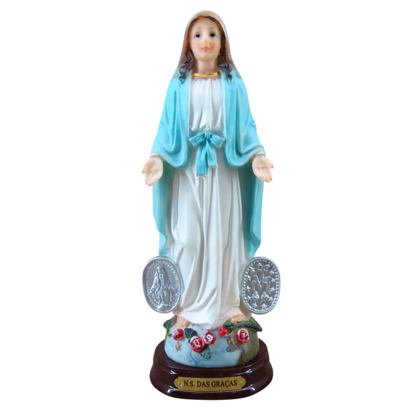Imagem Resina - Nossa Senhora das Graças 20cm 