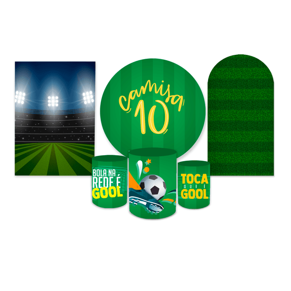 Kit Completo Futebol Camisa 10