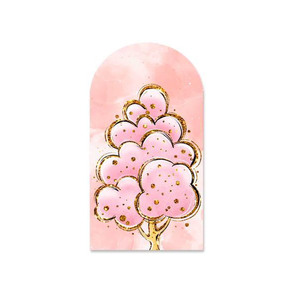 Painel Romano Ursinho Pooh Rosa