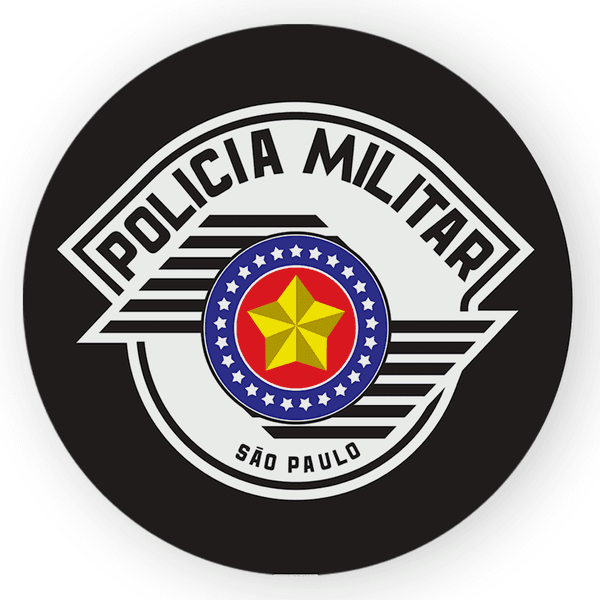 Capa Painel Redondo Polícia Desenho