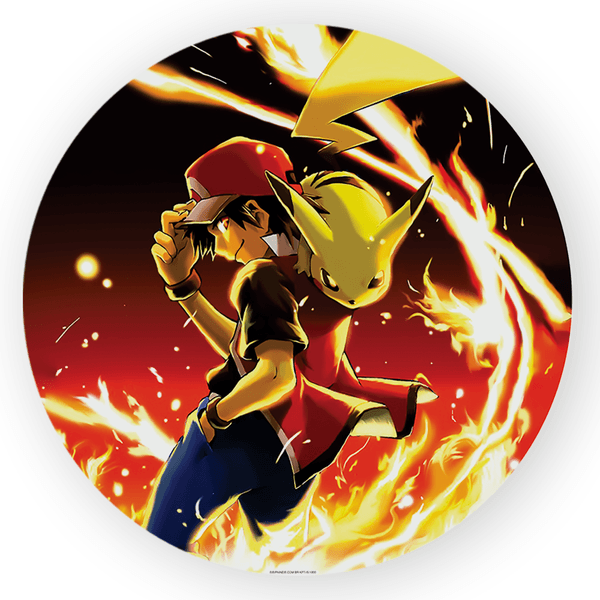 Painel Redondo Decorativo Pokemon