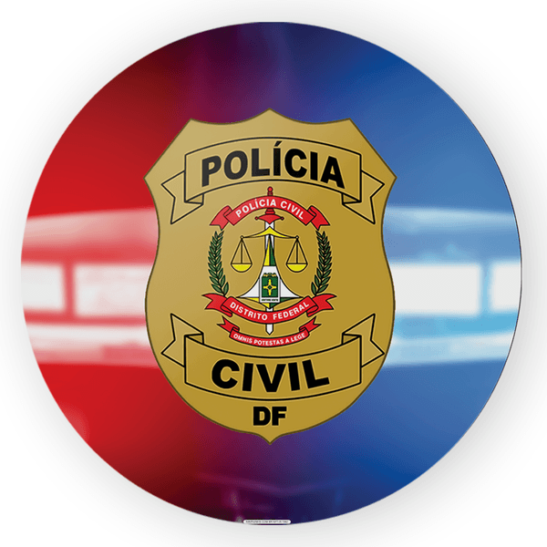 Capa Painel Redondo Polícia Desenho