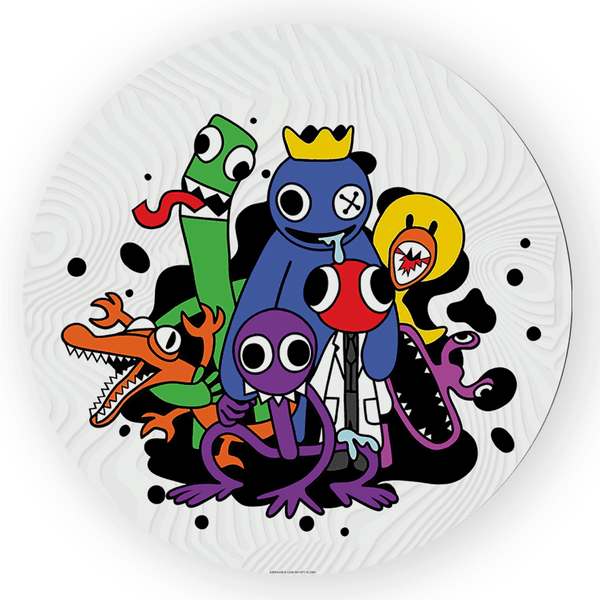 Painel Redondo Decorativo Rainbow Friends