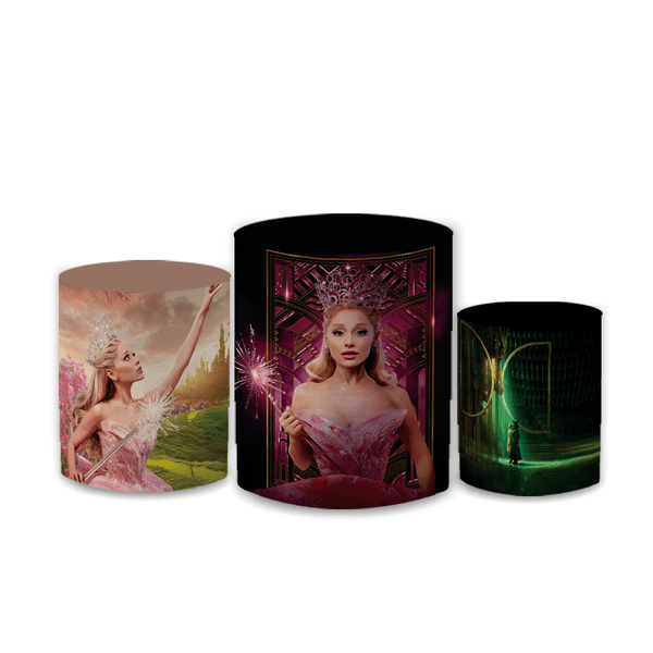 Capas Trio Cilindro Decorativo Wicked