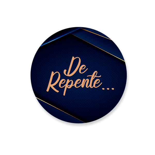 Capa Painel Redondo De Repente