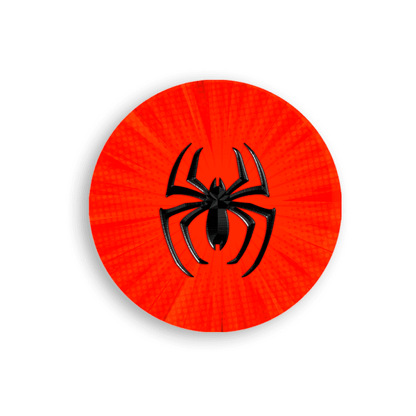 Capa Painel Redondo Homem Aranha 02