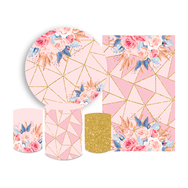 Kit Casadinho Glitter Flores