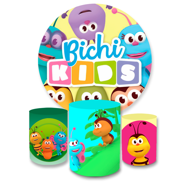 Kit Capa Painel + Trio Cilindros Bichikids