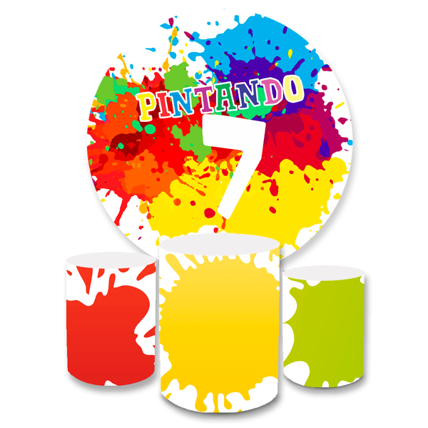Kit Capa Painel + Trio Cilindros Pintando o Sete 02