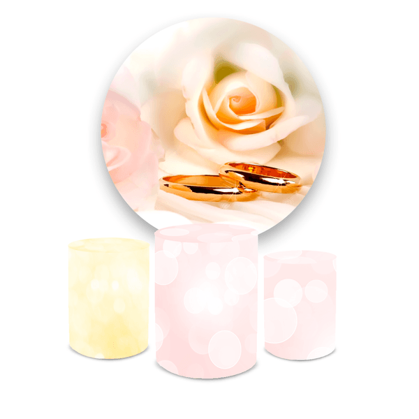 Kit Capa Painel + Trio Cilindros Casamento