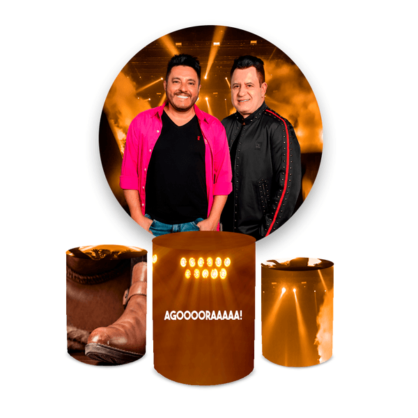 Kit Capa Painel + Trio Cilindros Bruno e Marrone