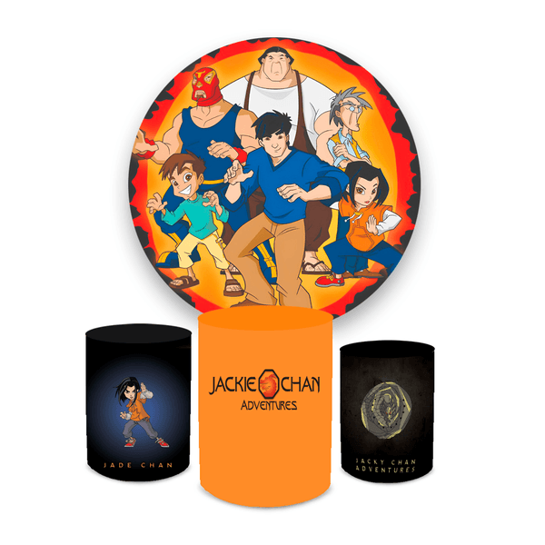 Kit Capa Painel + Trio Cilindros Jackie Chan