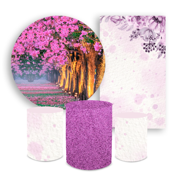 Kit Casadinho Jardim Encantado Roxo