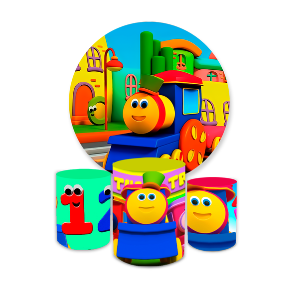 Kit Capa Painel + Trio Cilindros Bob o Trem