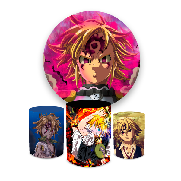 Kit Capa Painel + Trio Cilindros Meliodas