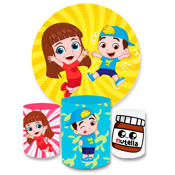 Kit Capa Painel + Trio Cilindros Lucas Neto
