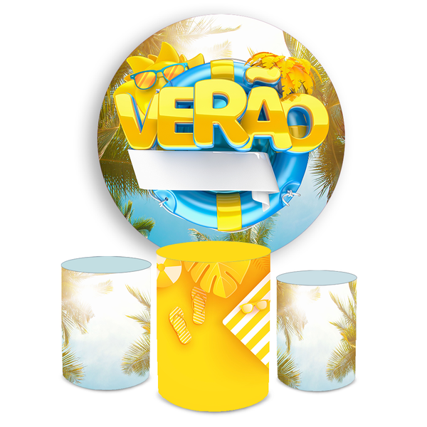 Kit Capa Painel + Trio Cilindros Verão