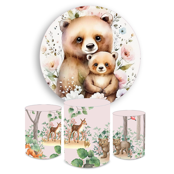 Kit Capa Painel + Trio Cilindros Urso Baby 02