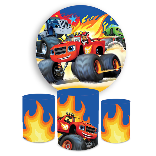 Kit Capa Painel + Trio Cilindros Blaze Monster, Loja