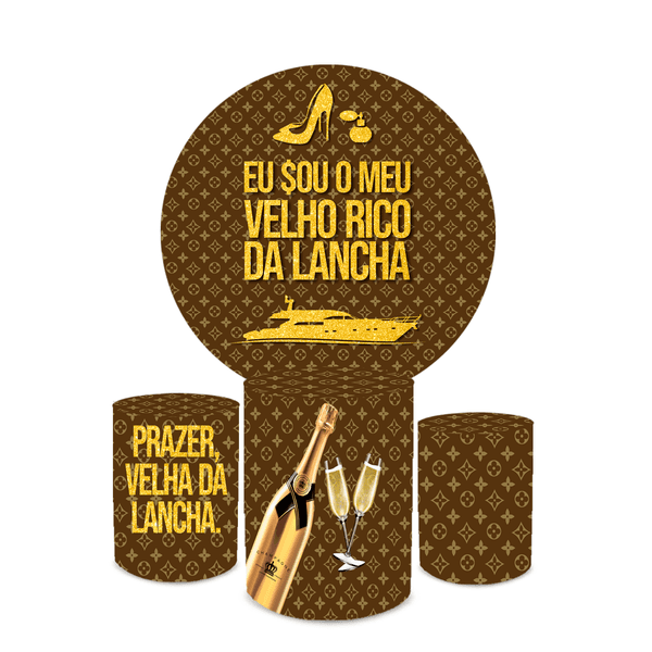 Kit Capa Painel + Trio Cilindros Velho Da Lancha