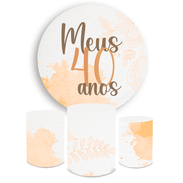 Kit Capa Painel + Trio Cilindros 40 Anos Branco 04