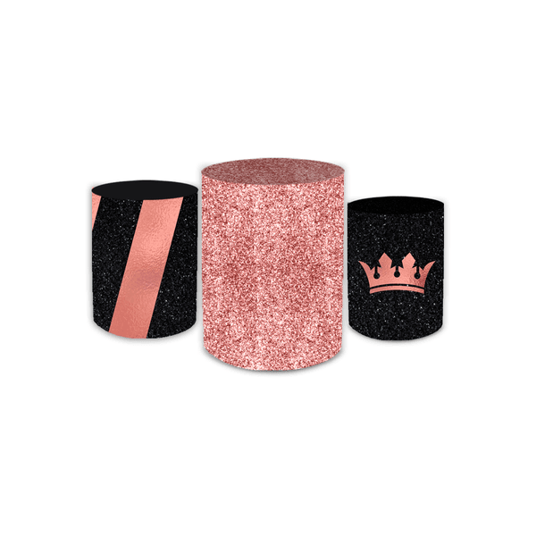 Trio Cilindros Capas Mulher Empoderadora Queen