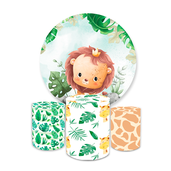 Kit Capa Painel + Trio Cilindro Safari Leão Milesimo