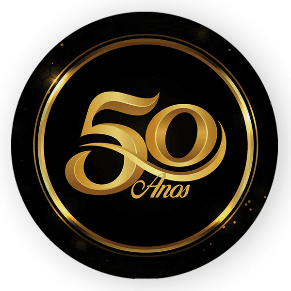 Capa Painel Redondo Decorativo Tema 50 Anos Decoração Festa Aniversário