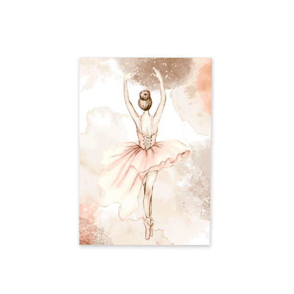 Capa Painel Retangular 1,0x2,0mts Decorativo Tema Bailarina Decoração Festa Menina