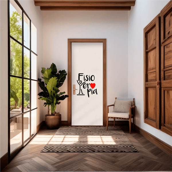 Capa De Porta Em Tecido Sublimado 2,0x0,8m C/ Elástico Decoração Tema Escola Decoração Profissões