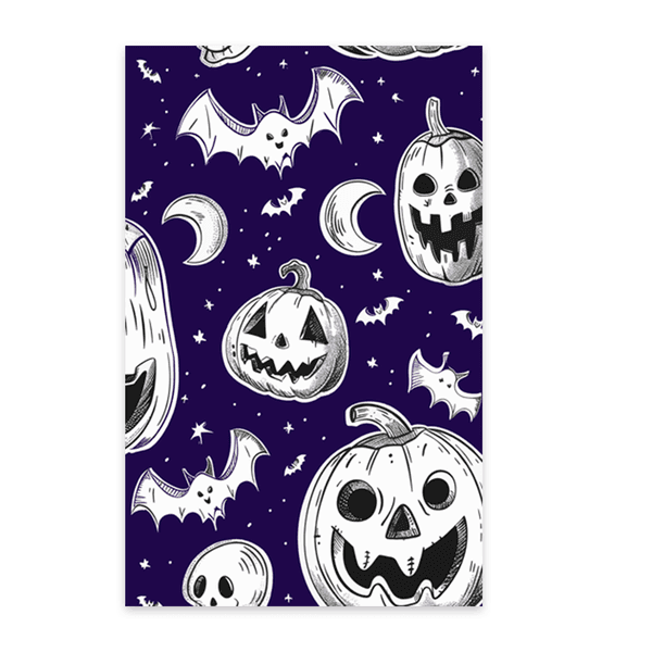 Capa Painel Retangular 1,0x2,0mts Decorativo Tema Halloween Decoração Dia das Bruxas