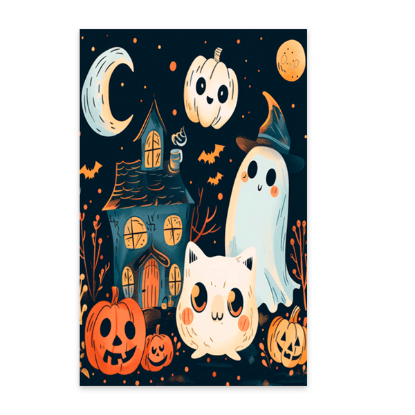 Capa Painel Retangular 1,0x2,0mts Decorativo Tema Halloween Decoração Dia das Bruxas