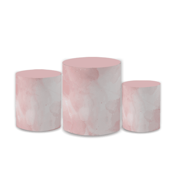 Trio Capas de Cilindros Sublimados Decorativo Tema Religioso Decoração Festa
