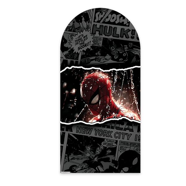 Painel Romano Veste Fácil Decoração Para Comemoração de Aniversário Homem Aranha