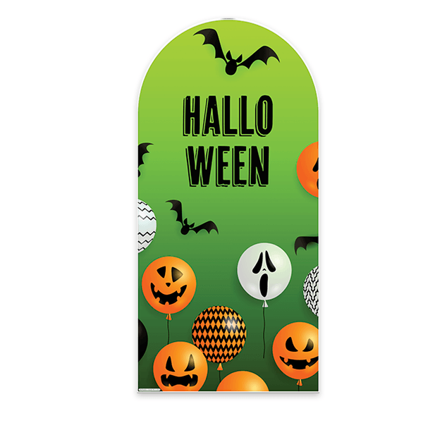 Painel Romano Veste Fácil Decoração Para Comemoração Halloween Dia das Bruxas