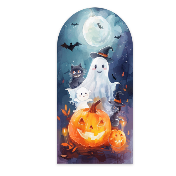 Painel Romano Veste Fácil Decoração Para Comemoração Halloween Dia das Bruxas