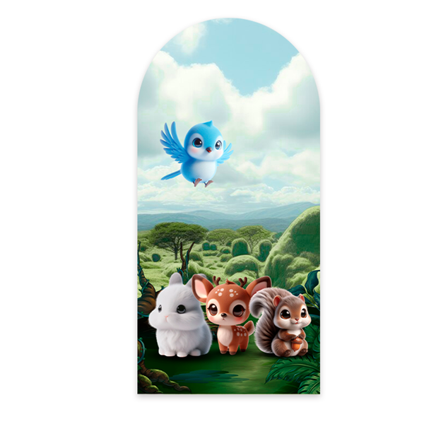 Painel Romano Veste Fácil Decoração Para Comemoração de Aniversário Branca de Neve
