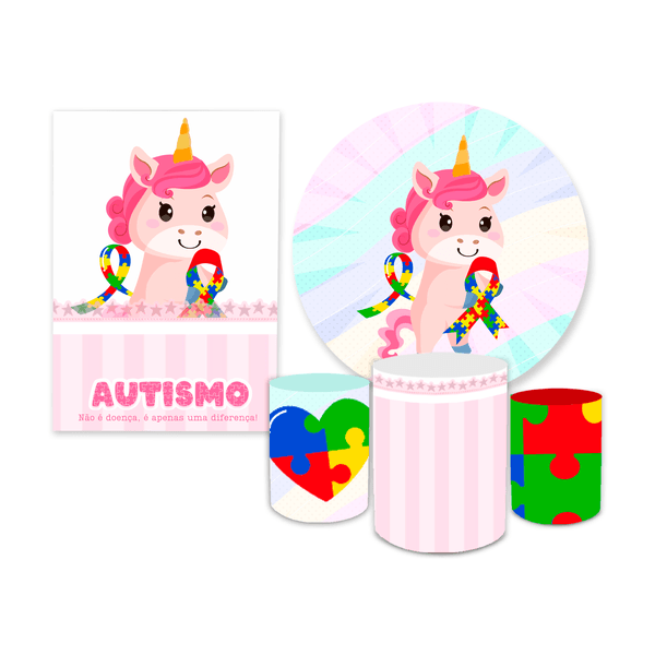 Kit Casadinho Unicórnio Autismo