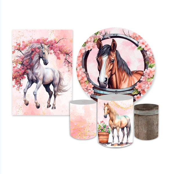 Kit Casadinho Cavalo Rosa