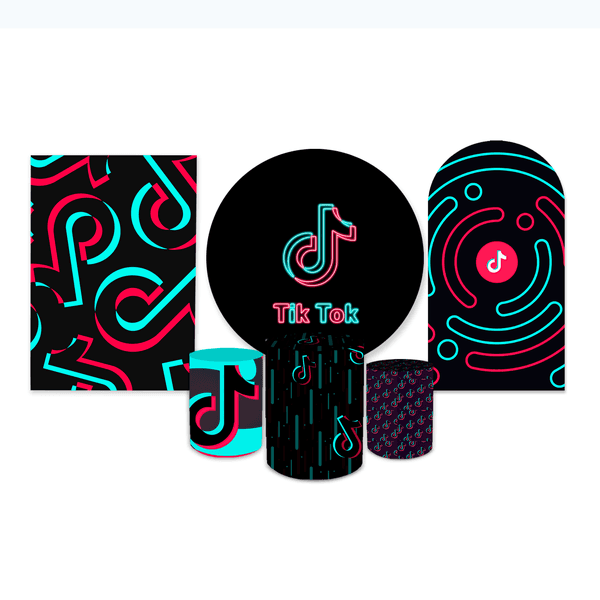 Kit Completo Tiktok Preto