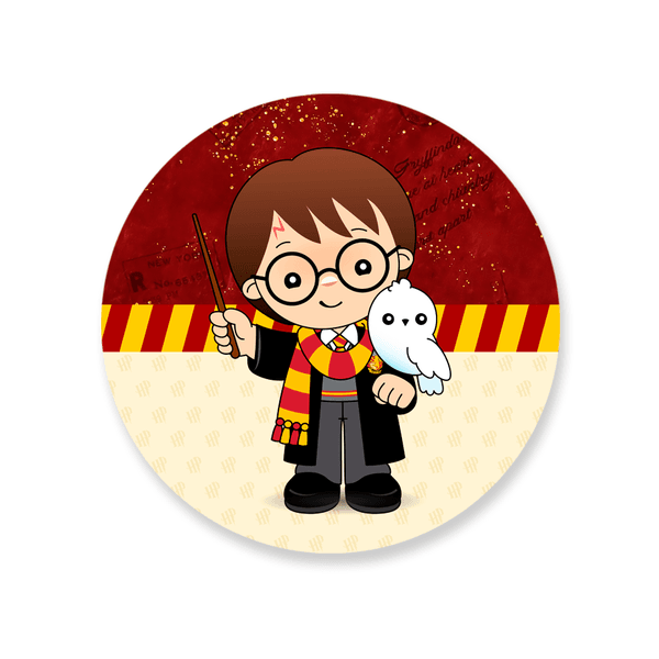 Capa Painel Redondo Harry Potter 003
