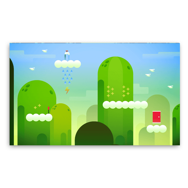 Painel Gigante Para Decoração 5 x 3 Mario 01