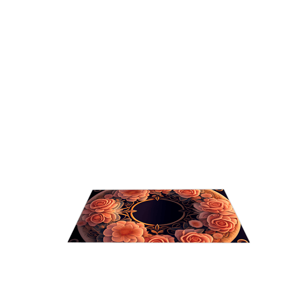 Tapete Em Tecido Painel Decorativo Detalhes Floral - 01