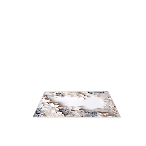 Tapete Em Tecido Painel Decorativo Detalhes Floral - 03
