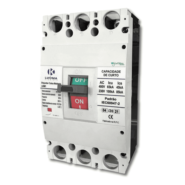 Disjuntor Cx. Moldada Trip Mold. Lkm1 300A Lukma