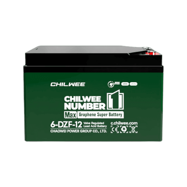 Bateria de Chumbo Ácido 12v 12.0ah (6-DZF-12.0Ah) Chilwee Number 1 Max Graphene Super Battery